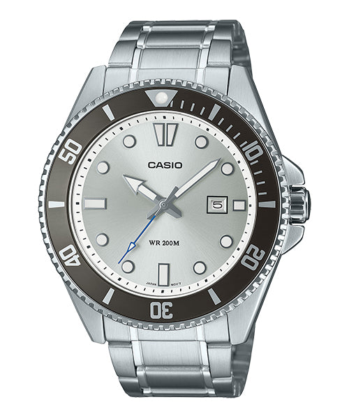 Reloj casual correa de Acero inoxidable MDV-107D-7AV