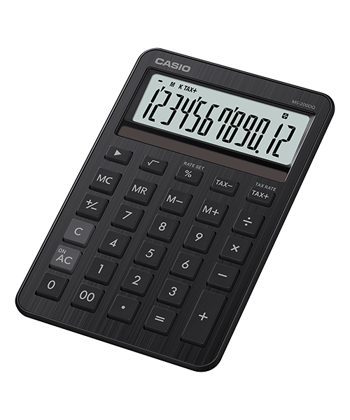 Calculadora de escritorio MS-200DQ-BK