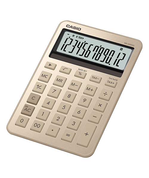 Calculadora de escritorio MS-200DQ-GD