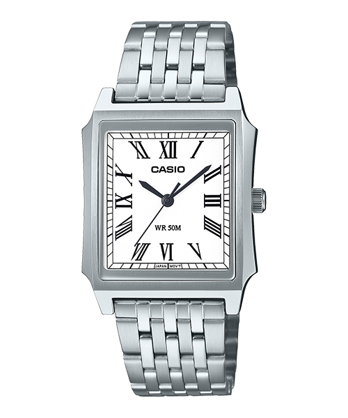 Reloj casual correa de acero inoxidable MTP-B190D-7BV