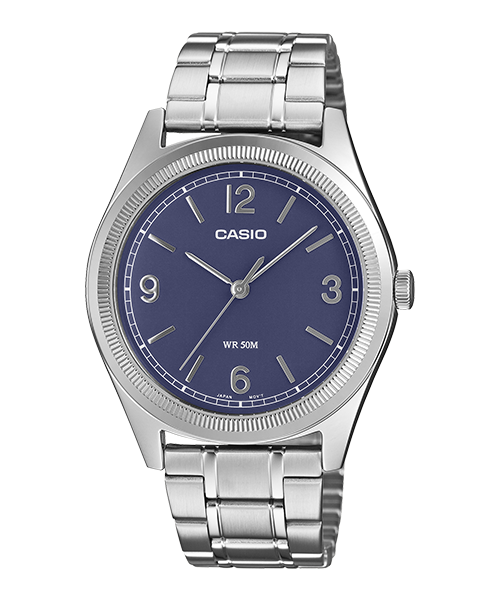 Reloj casual correa de Acero inoxidable MTP-B210D-2A2V