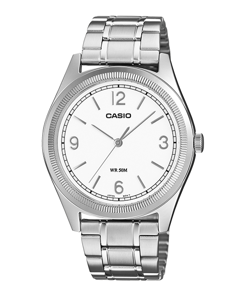Reloj casual correa de Acero inoxidable MTP-B210D-7AV
