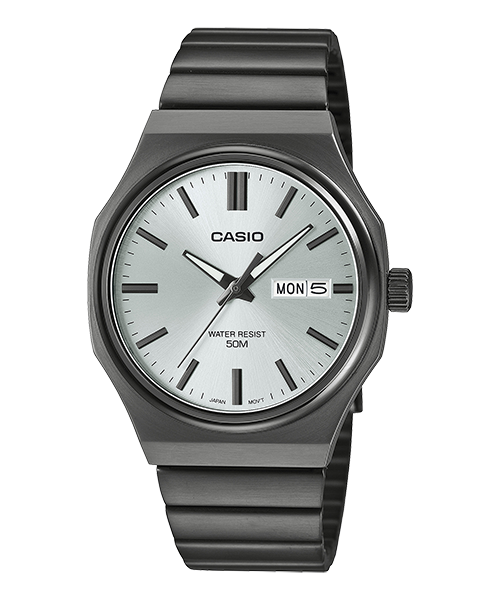 Reloj casual correa de Acero inoxidable MTP-E735B-7AV
