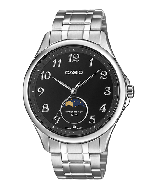 Reloj casual correa de Acero inoxidable MTP-M110D-1AV