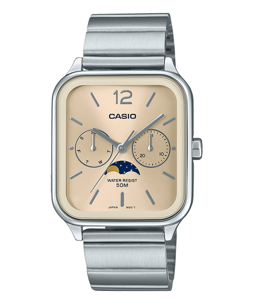 Reloj casual correa de Acero inoxidable MTP-M305D-9AV