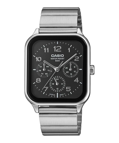 Reloj casual correa de Acero inoxidable MTP-M306D-1AV