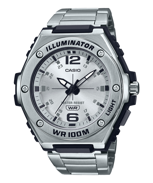 Reloj casual correa de Acero inoxidable MWA-100HD-7AV