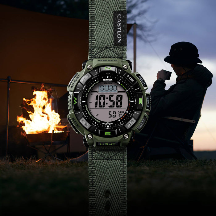 Reloj Protrek correa de Tela PRG-340B-3