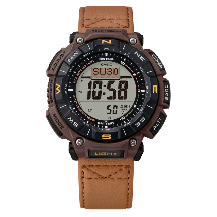 Reloj Protrek correa de Cuero PRG-340L-5