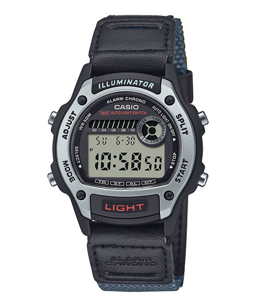 Reloj deportivo correa de Cuero W-220HF-8AV