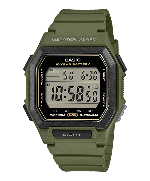Reloj deportivo correa de Resina W-738H-3AV