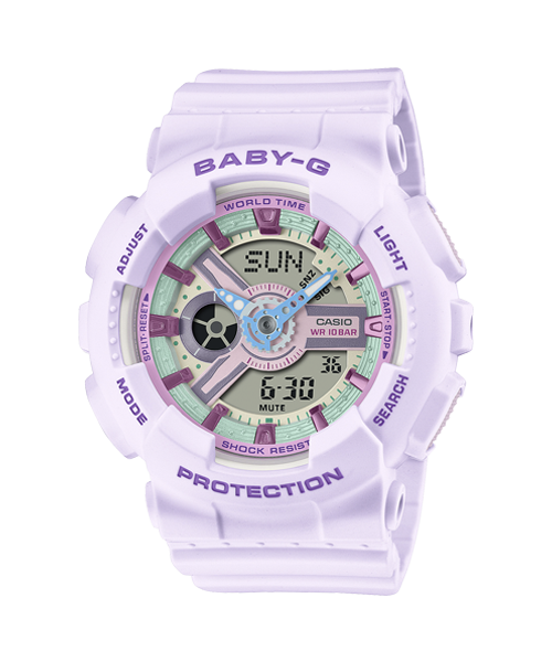 Reloj Baby-G deportivo correa de resina BA-110XPM-6A