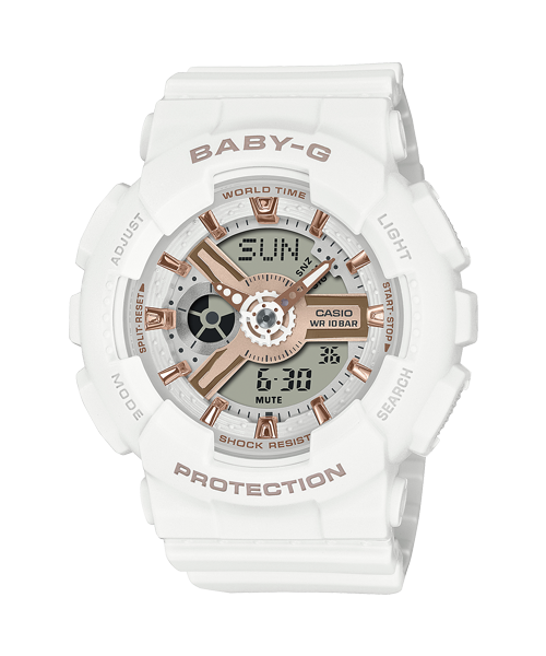 Reloj Baby-G correa de resina BA-110XRG-7A
