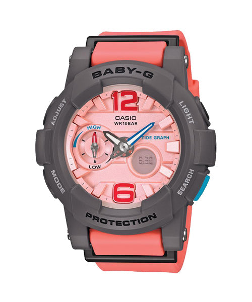 Reloj Baby-G deportivo correa de resina BGA-180-4B2