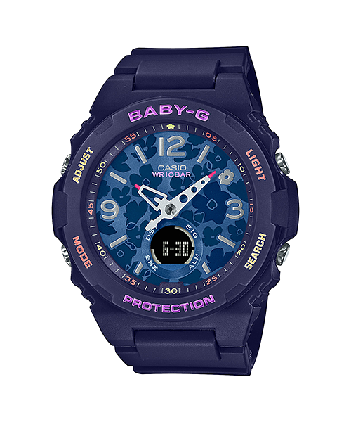 Reloj Baby-G deportivo correa de resina BGA-260FL-2A
