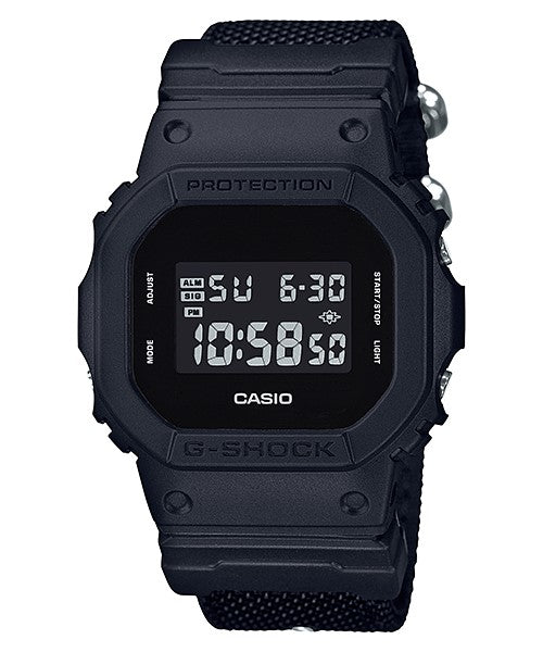 Reloj G-Shock deportivo correa de nylon DW-5600BBN-1