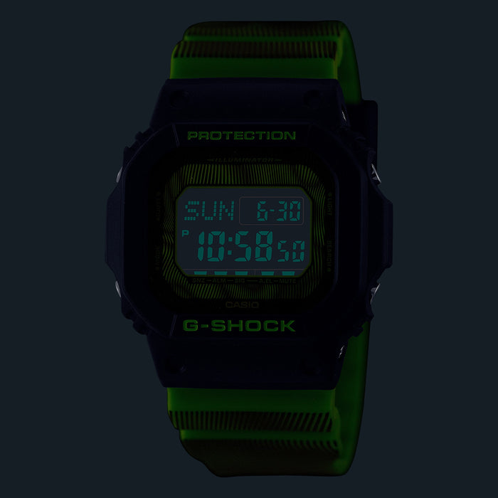 Reloj G-shock correa de resina DW-D5600TD-3
