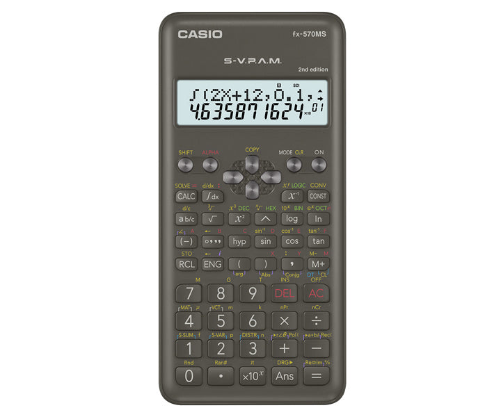 Fx 570 Calculadora Casio Gris Fx 570 Funciones De La Calculadora