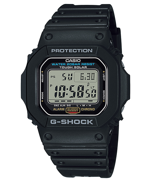 Reloj G-shock correa de resina G-5600UE-1