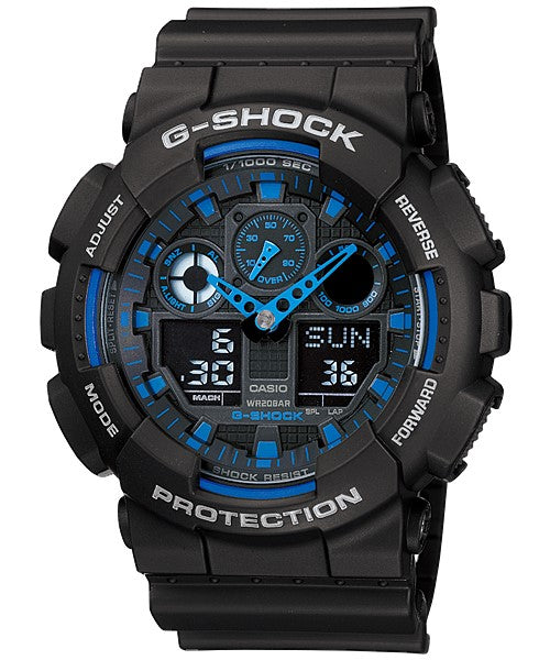 Reloj G-Shock deportivo correa de resina GA-100-1A2