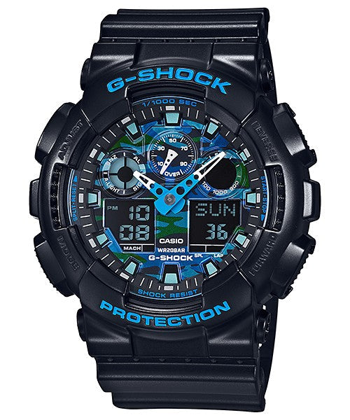 Reloj G-Shock deportivo correa de resina GA-100CB-1A