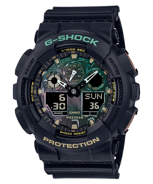 Reloj G-shock correa de resina GA-100RC-1A