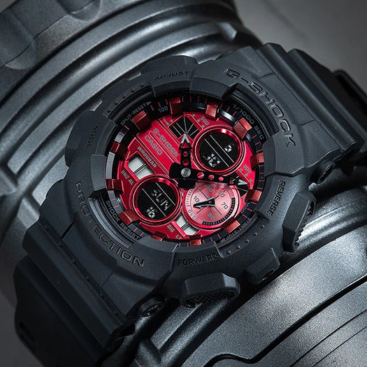 Reloj G-Shock deportivo correa de resina GA-140AR-1A