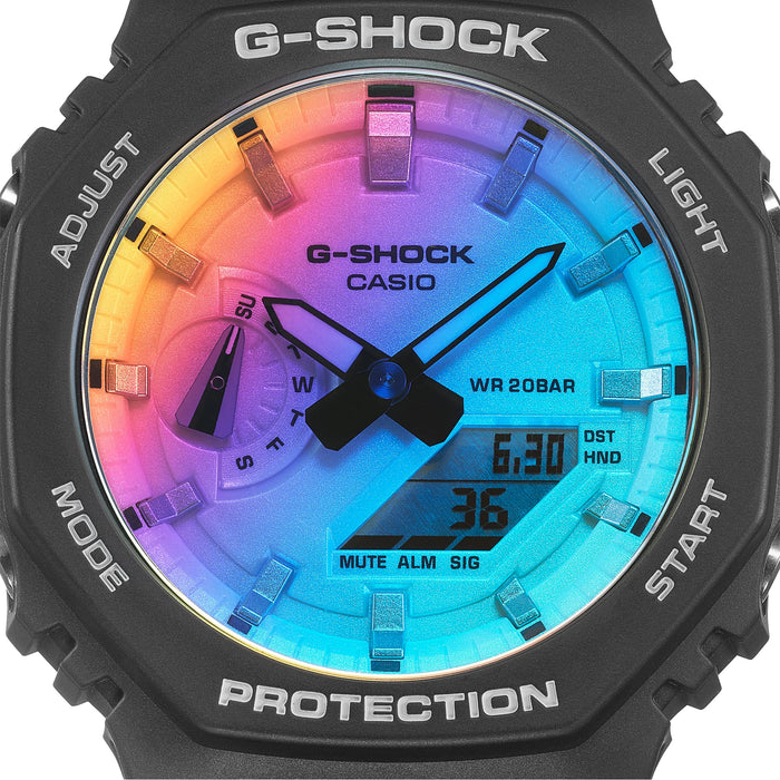 Reloj G-shock correa de resina GA-2100SR-1A