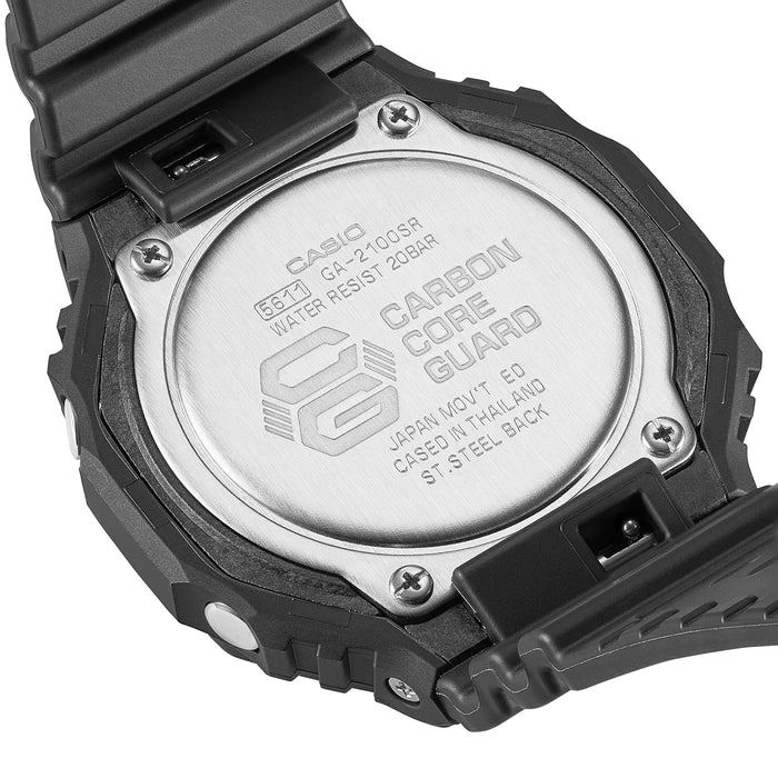 Reloj G-shock correa de resina GA-2100SR-1A