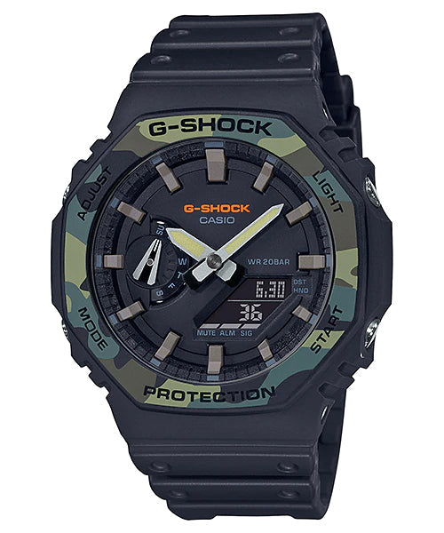 Reloj G-shock correa de resina GA-2100SU-1A