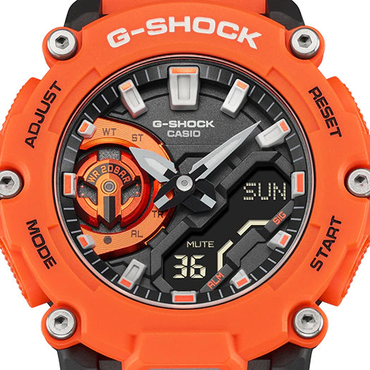 Reloj G-shock correa de resina GA-2200M-4A