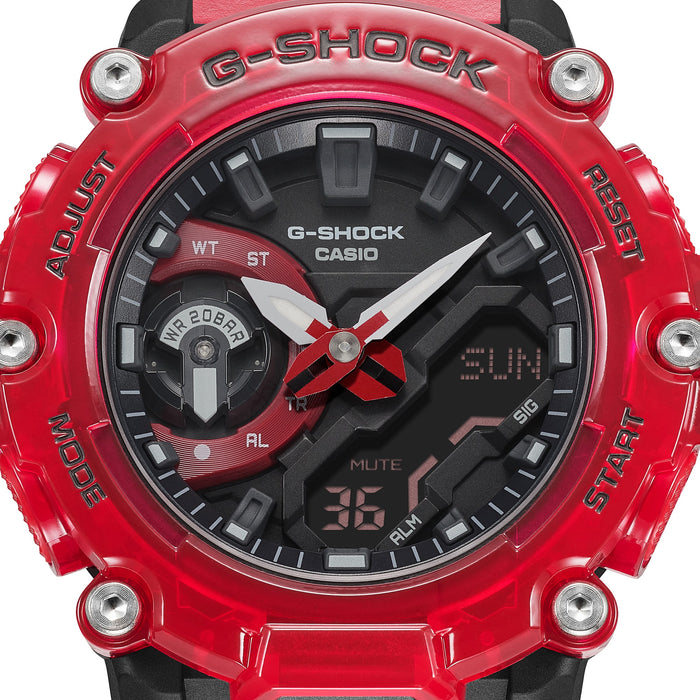Reloj G-shock correa de resina GA-2200SKL-4A