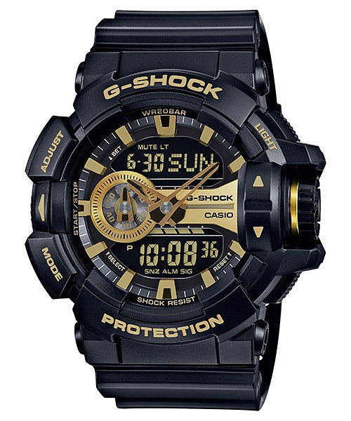 Reloj G-Shock deportivo correa de resina GA-400GB-1A9
