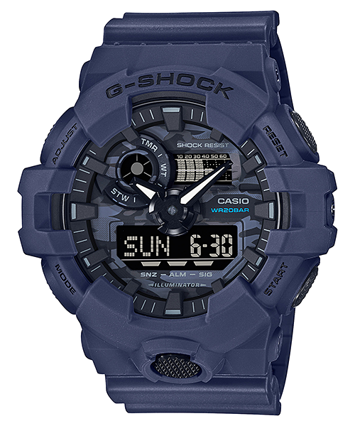 Reloj G-Shock deportivo correa de resina GA-700CA-2A