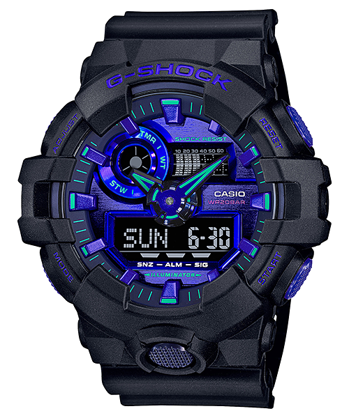 Reloj G-Shock deportivo correa de resina GA-700VB-1A