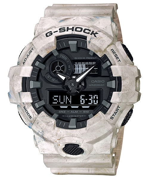 Reloj G-shock correa de resina GA-700WM-5A