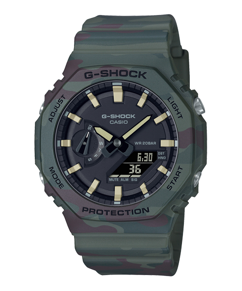 Reloj G-shock correa de resina GAE-2100WE-3A