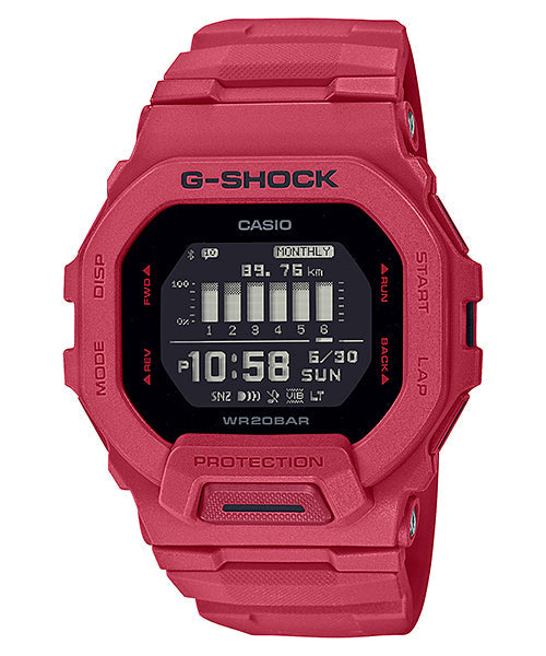 Reloj G-shock correa de resina GBD-200RD-4