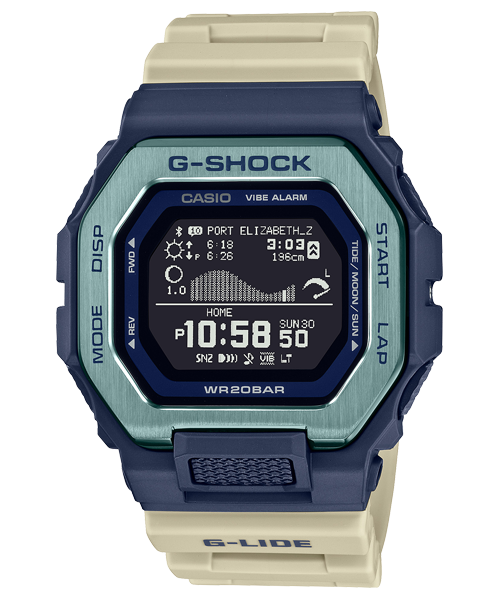 Reloj G-shock correa de resina GBX-100TT-2
