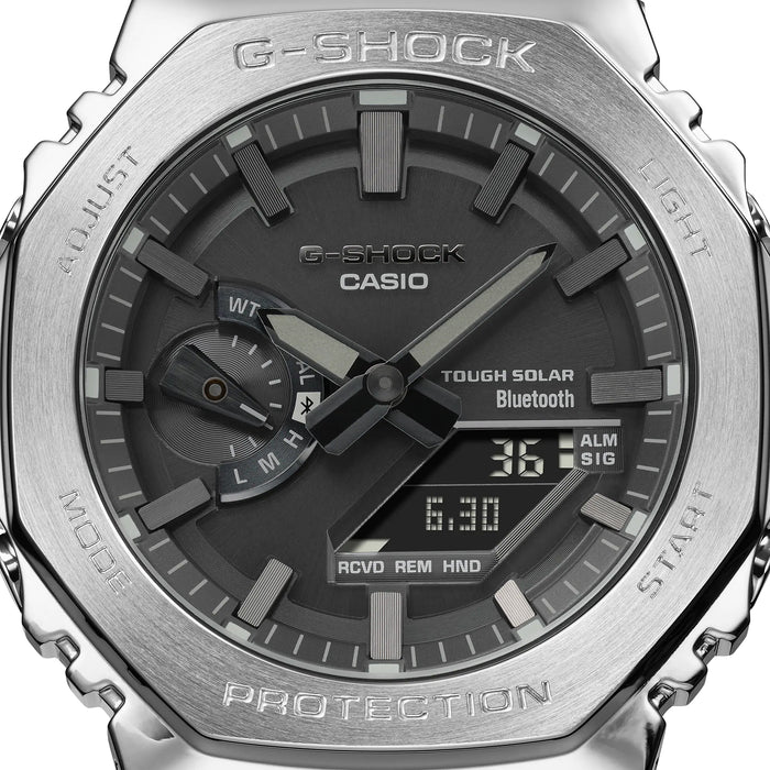 Reloj G-shock correa de acero inoxidable GM-B2100D-1A