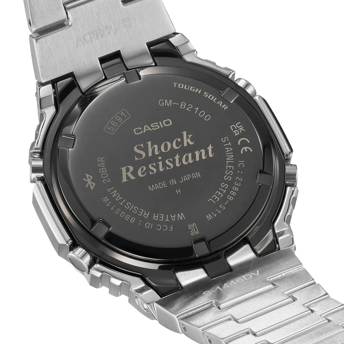 Reloj G-shock correa de acero inoxidable GM-B2100D-1A