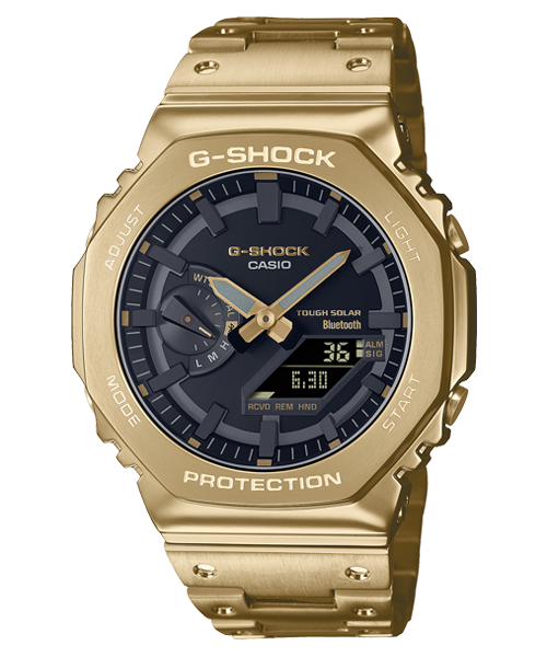 Reloj G-shock correa de Acero inoxidable GM-B2100GD-9A — Casio Reloj G-shock correa de Acero inoxidable GM-B2100GD-9A — Casio