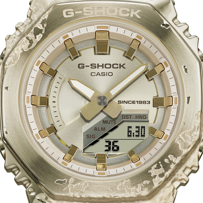 Edición 40º aniversario de G-shock Héroes correa resina GM-S2140GEM-9A