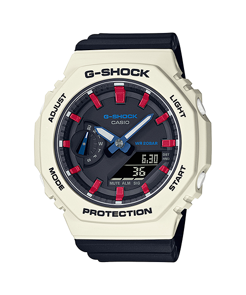 Reloj G-shock correa de resina GMA-S2100WT-7A2