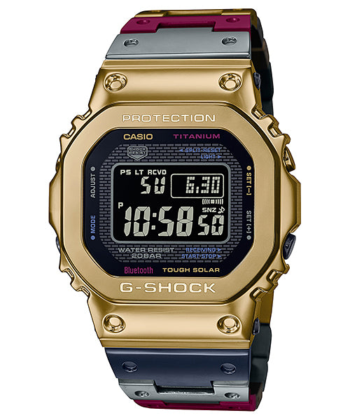 Reloj G-shock correa de titanio GMW-B5000TR-9