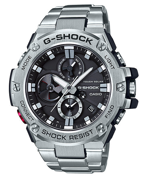 Reloj G-shock correa de acero inoxidable GST-B100D-1A