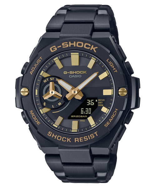 Reloj G-shock correa de acero inoxidable GST-B500BD-1A9
