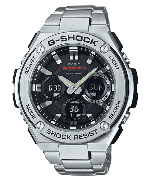 Reloj G-shock correa de acero inoxidable GST-S110D-1A