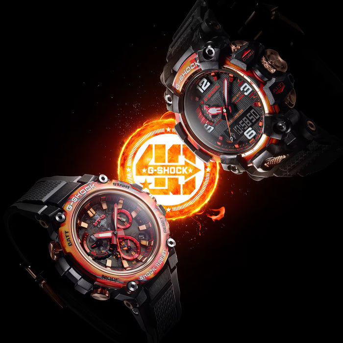 Edición limitada 40º aniversario de G-shock reloj correa de resina GWG-2040FR-1A