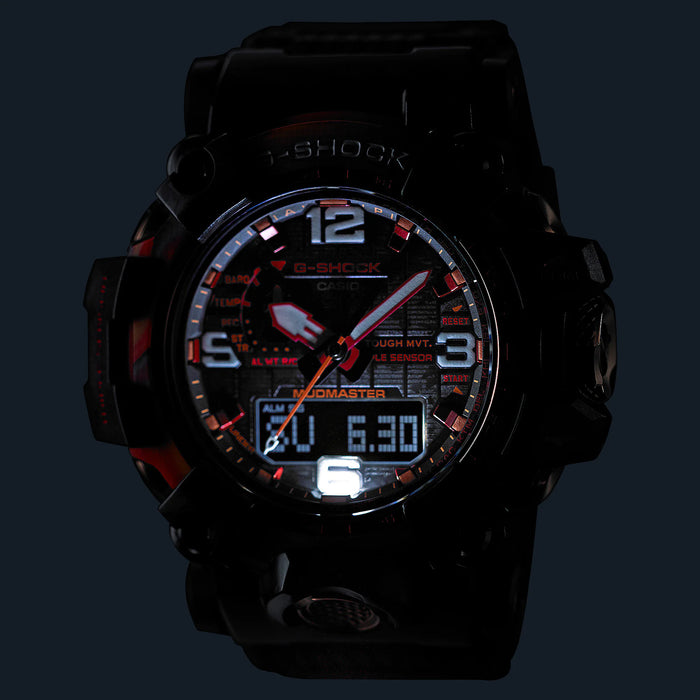 Edición limitada 40º aniversario de G-shock reloj correa de resina GWG-2040FR-1A